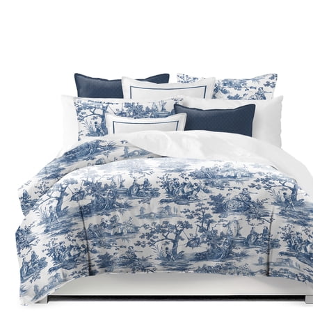 Malaika Blue Duvet Cover Set Twin