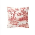 thumbnail image 1 of Malaika Red Decor Pillow (Feather Insert) 14"x20" Rectangle, 1 of 5