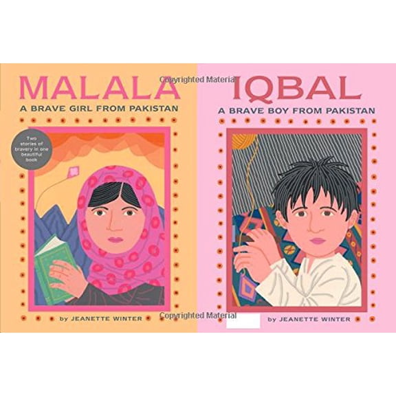 Pre-Owned Malala, a Brave Girl from Pakistan/Iqbal, a Brave Boy from Pakistan: Two Stories of Bravery (Hardcover) 1481422944 9781481422949