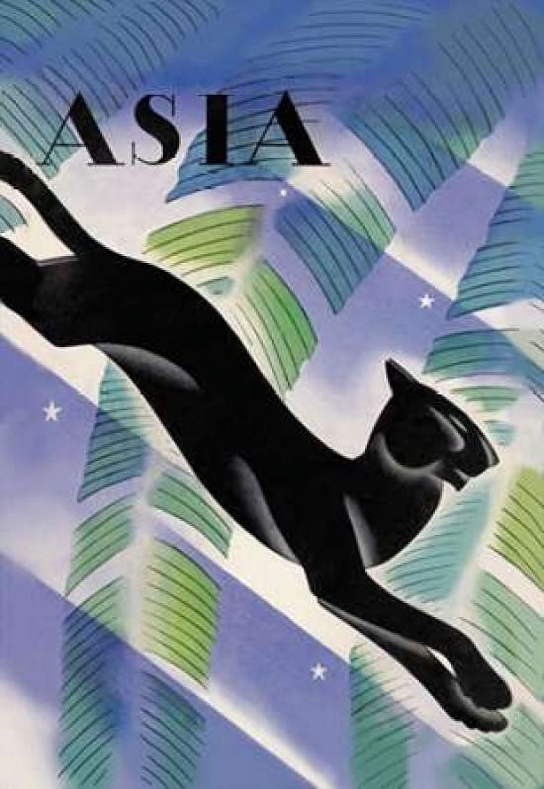 Malayan Night 1931 Canvas Art - Frank McIntosh (24 x 36)