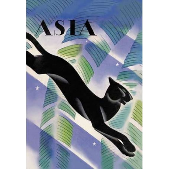 Malayan Night 1931 Poster Print by Frank McIntosh (12 x 18)