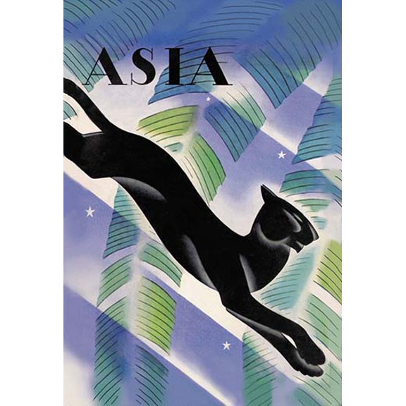 Malayan Night Museum quality giclee print canvas wrap(20" x 30")