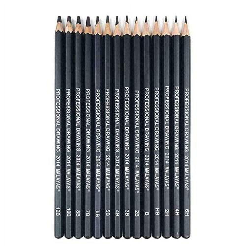  TEHAUX 48pcs Graphite Pencil Sketch Pencils Children