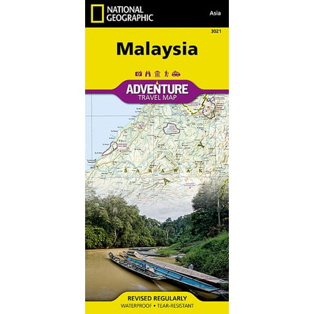 Malaysia Adventure Travel Map
