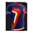 thumbnail image 1 of Malaysia Full Zipper Bike Short Sleeve Cycling Jersey  for Women - Size 3XL, 1 of 4