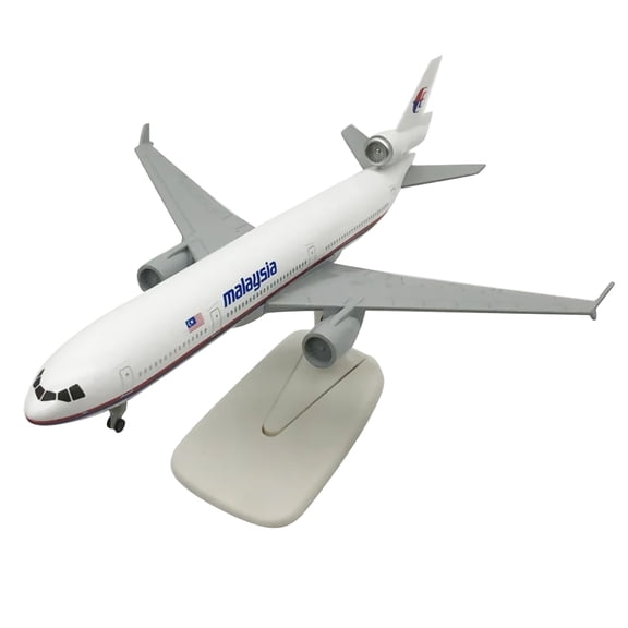 Malaysia MD-11 Airplane Model 1:400 Scale, Alloy + ABS Material for Aviation Collectors and Decoration