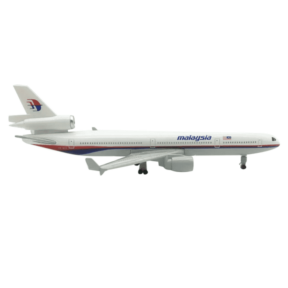 Malaysia MD-11 Airplane Model Elegant Gift for Aviation Enthusiasts Toy