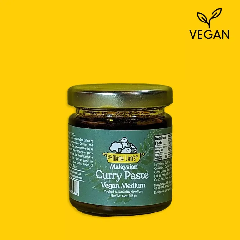 Malaysian Vegan Medium Curry Paste oz