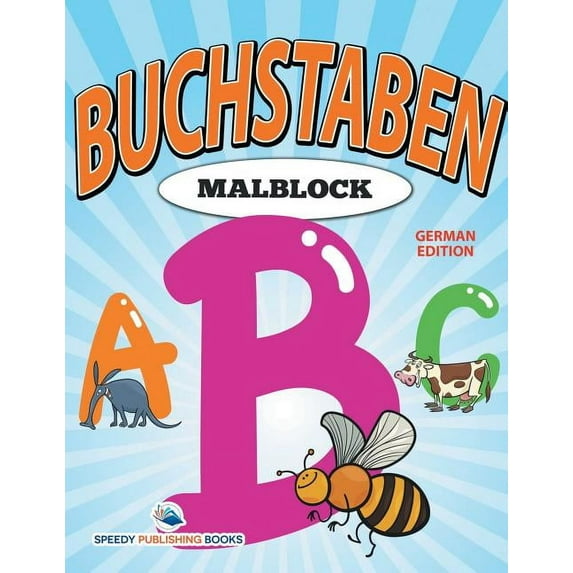 Malblock Buchstaben (German Edition) (Paperback)