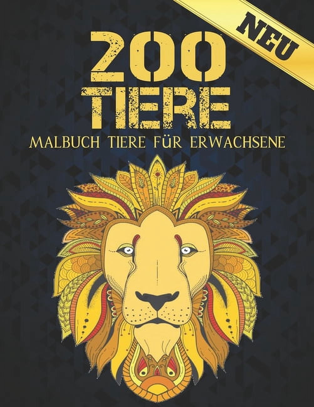 Malbuch Tiere für Erwachsene 200 Tiere Neu: Malbuch Stress abbauende Tierentwürfe 200 Tiere Erwachsenen Malbuch Löwen Drachen Elaphanten Hunde Katzen Pferde Pferde Eulen Vögel Tiger und mehr 200 Seite