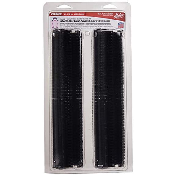Malco 2-1/2 In. Radiant Tubing Staple (200-Pack) Home & Garage Storage, Stackable Design
