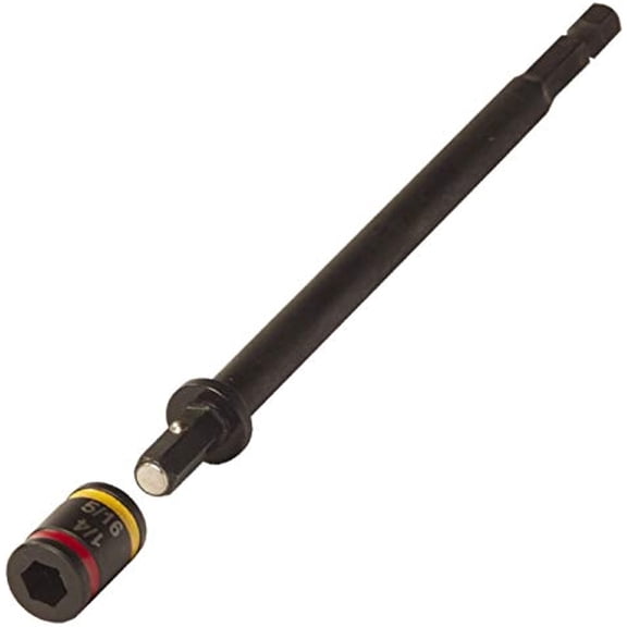 Malco C-RHEX 1/4 and 5/16 in. Reversible Magnetic Hex Nut Driver 6 in. L
