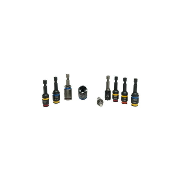 Malco MALCOMBO6 2 in. C-RHEX� Cleanable, reversible, and Sawtooth Magnetic Hex Driver, 8 Piece Set