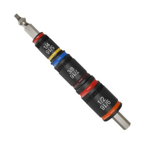 Malco Products C-Rhex 7-In-1 Flip Bit Set, #2 Robertson (Square) Model