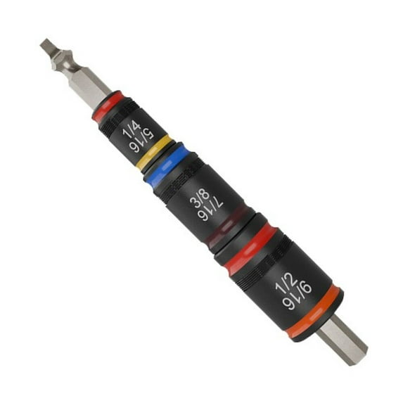 Malco Products C-Rhex 7-In-1 Flip Bit Set, #2 Robertson (Square) Model