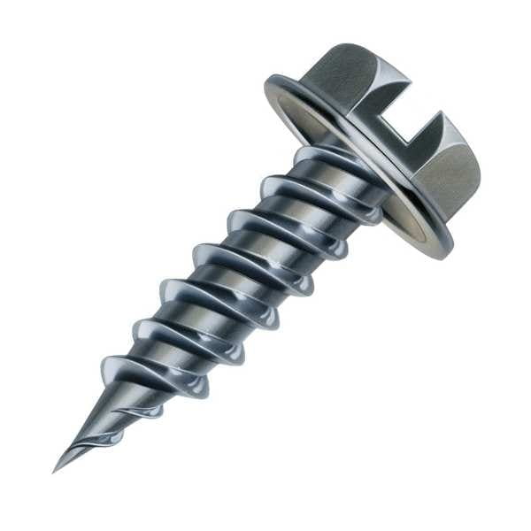 Malco Scrw Sz #8,1/4",Zinc,3/4"L,PK1000 HW8X3/4ZT