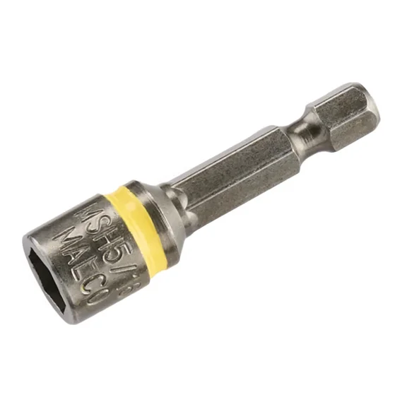 Malco Tools Msh516 5/16" Short Magnetic Hex Chuck Driver - 1-3/4" Long