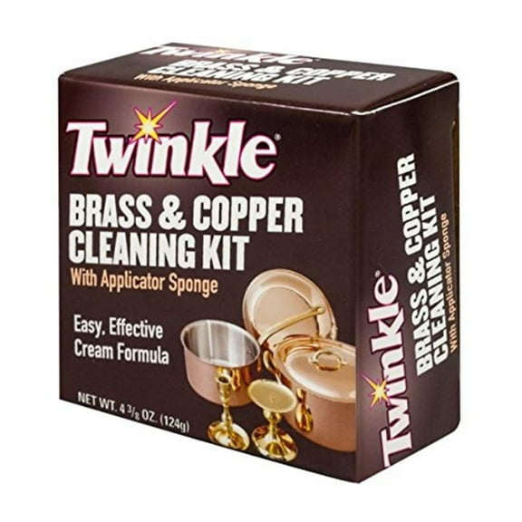 Malco Twinkle Brass & Copper Cleaning Powder for Kitchen Cleaner - 4.4 oz (Pack 6)