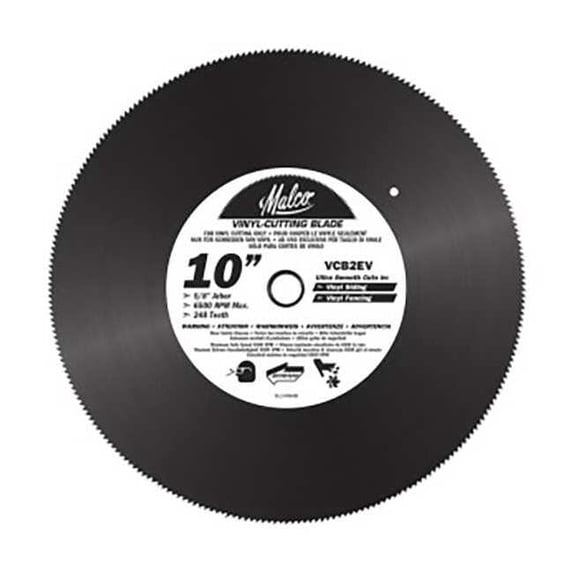 Malco Vinyl Fence Notcher, Louvered Tabs, 9 in, Heat Treated Steel VFN2