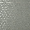 thumbnail image 1 of Malcolm Grey Geo Wallpaper, 20.5-in by 33-ft, 56.38 sq. ft., 1 of 5