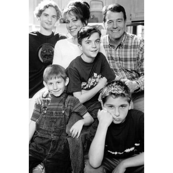 Malcolm In The Middle Jane Kaczmarek Bryan Cranston 24X36 Poster