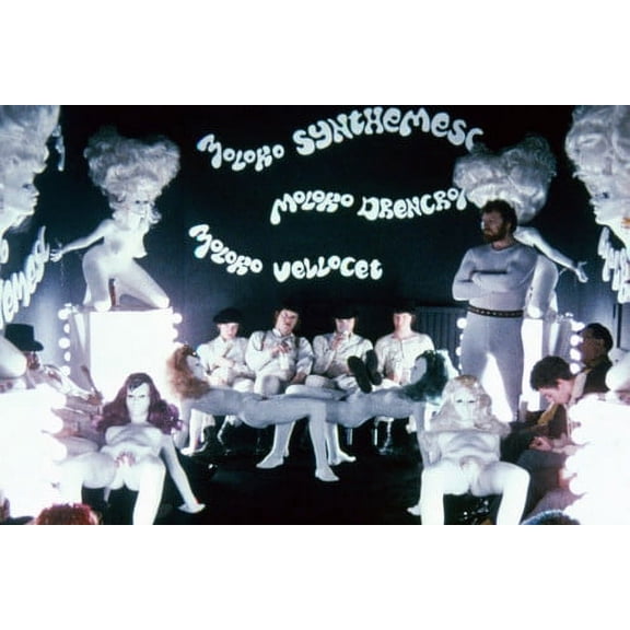 Malcolm McDowell in A Clockwork Orange 24x36 Poster