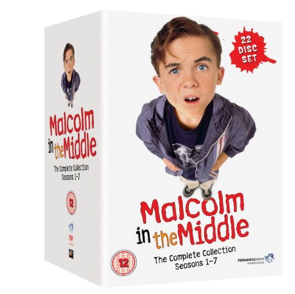 Malcolm in the Middle - Complete Collection (Seasons 1-7) - 22-DVD Box Set ( Malcolm in the Middle - Seasons One to Seven ) [ NON-USA FORMAT, PAL, Reg.2 Import - United Kingdom ]