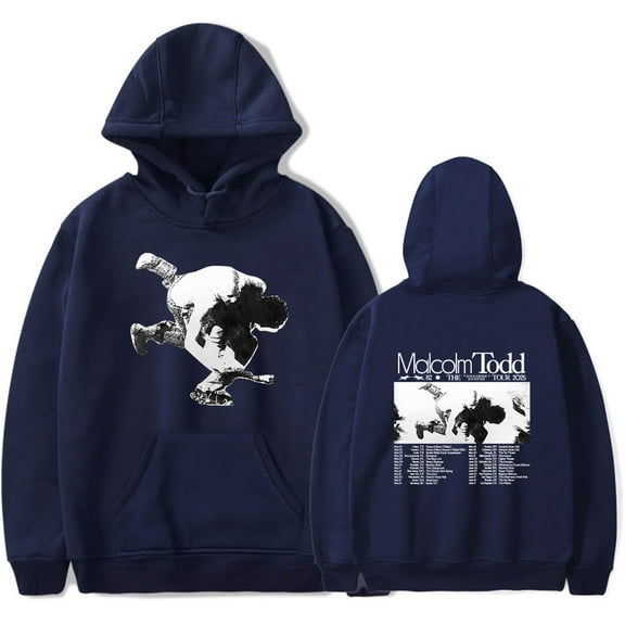 Malcolm Todd 2025 Tour Merch Hoodies Women Men Casual Long Sleeve Sweatshirt Fashion Clothes