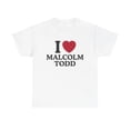 thumbnail image 1 of Malcolm Todd Merch 2026 Shirt Unisex Tops Vintage Tee Jersey Outdoor Tee Fashion y2k Top, 1 of 3