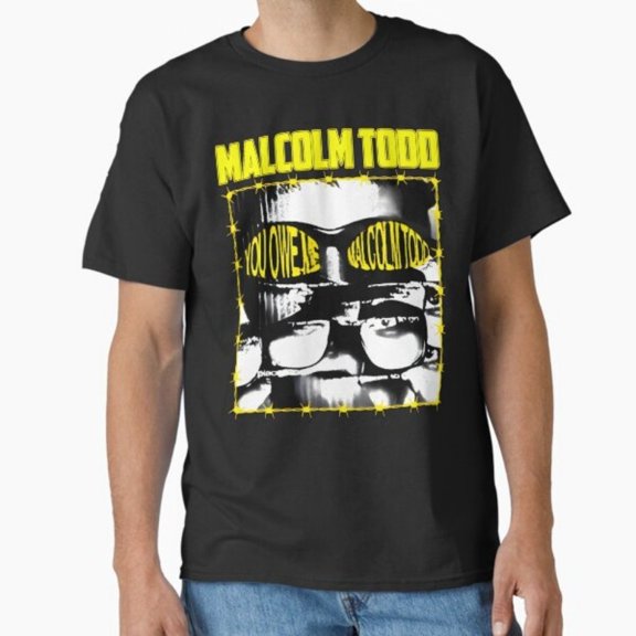 Malcolm Todd Merch 2026 Shirt Unisex Tops Vintage Tee Jersey Outdoor Tee Fashion y2k Top