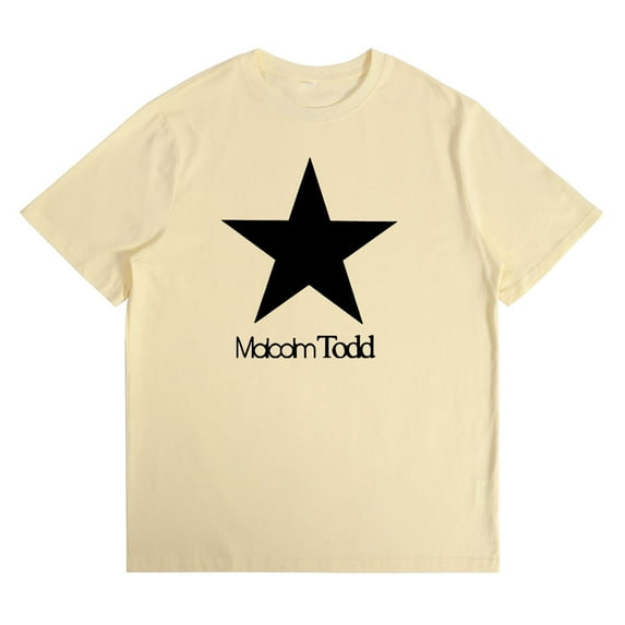 Malcolm Todd Star T-shirt Unisex Crewneck Tee Short Sleeve Fashion Clothes
