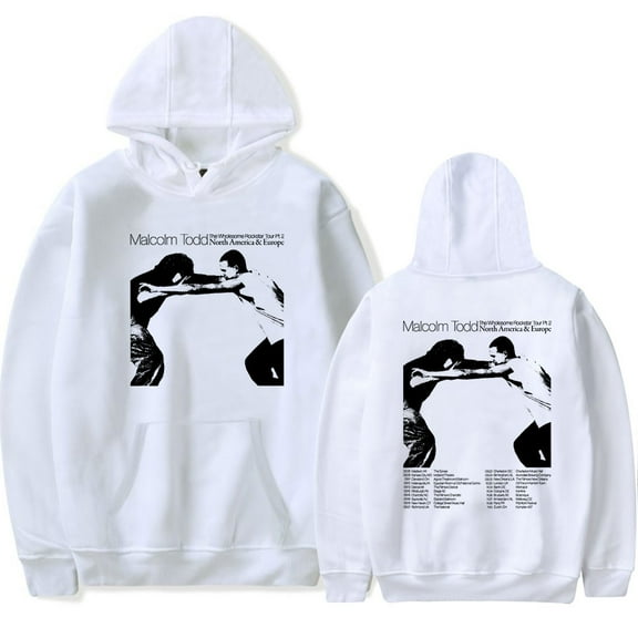 Malcolm Todd World Tour 2025 Hoodies Merch For Men/Women Unisex Winter Long Sleeve Sweatshirt Streetwear