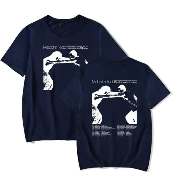 Malcolm Todd World Tour 2025 T-Shirt For Women/Men Unisex Short Sleeve Tshirt Tee Fashion Streetwear