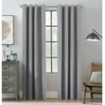 thumbnail image 1 of Malcolm Total Blackout Grommet Curtain Panel 52" x 84" in Grey, 1 of 6