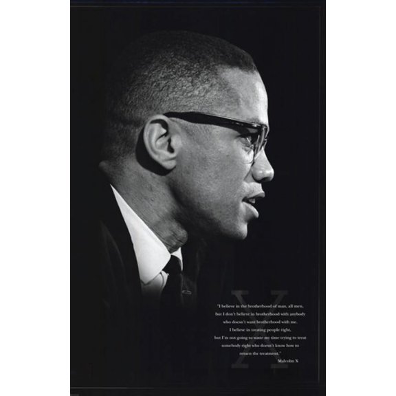 Malcolm X (Brotherhood) Poster (24 x 36)