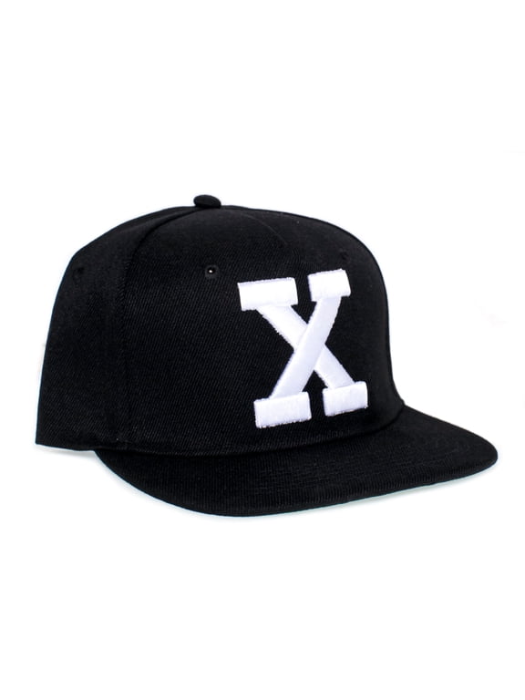 Malcolm X Hat 3D Embroidered By Any Means Necessary Cap Black Snap Closure