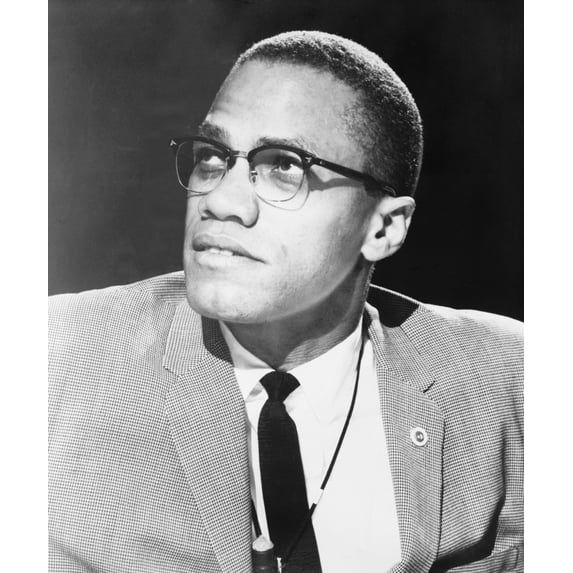 Malcolm X History (18 x 24)