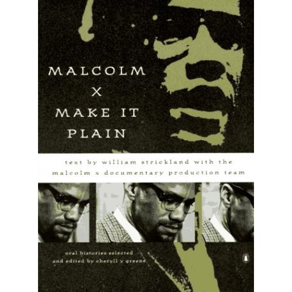 Pre-Owned Malcolm X: Make It Plain (Paperback) 0140177132 9780140177138