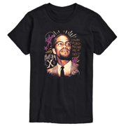 Malcolm X - Malcolm Doodle Mens Short Sleeve Graphic T-Shirt