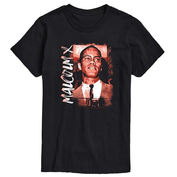 Malcolm X - Malcolm Paint - Men's Short Sleeve Graphic T-Shirt