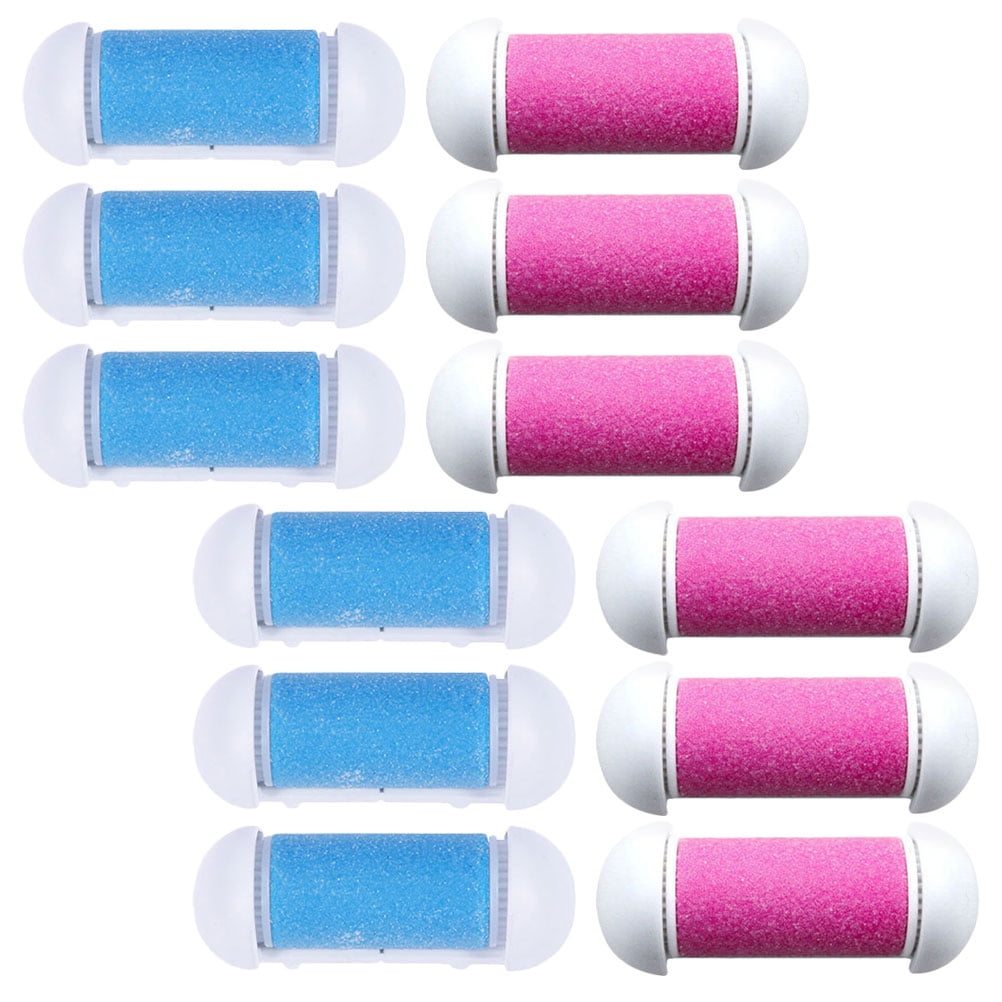 Malcolmailyne 12 Pcs Electric Foot File Roller Replacement Rollers