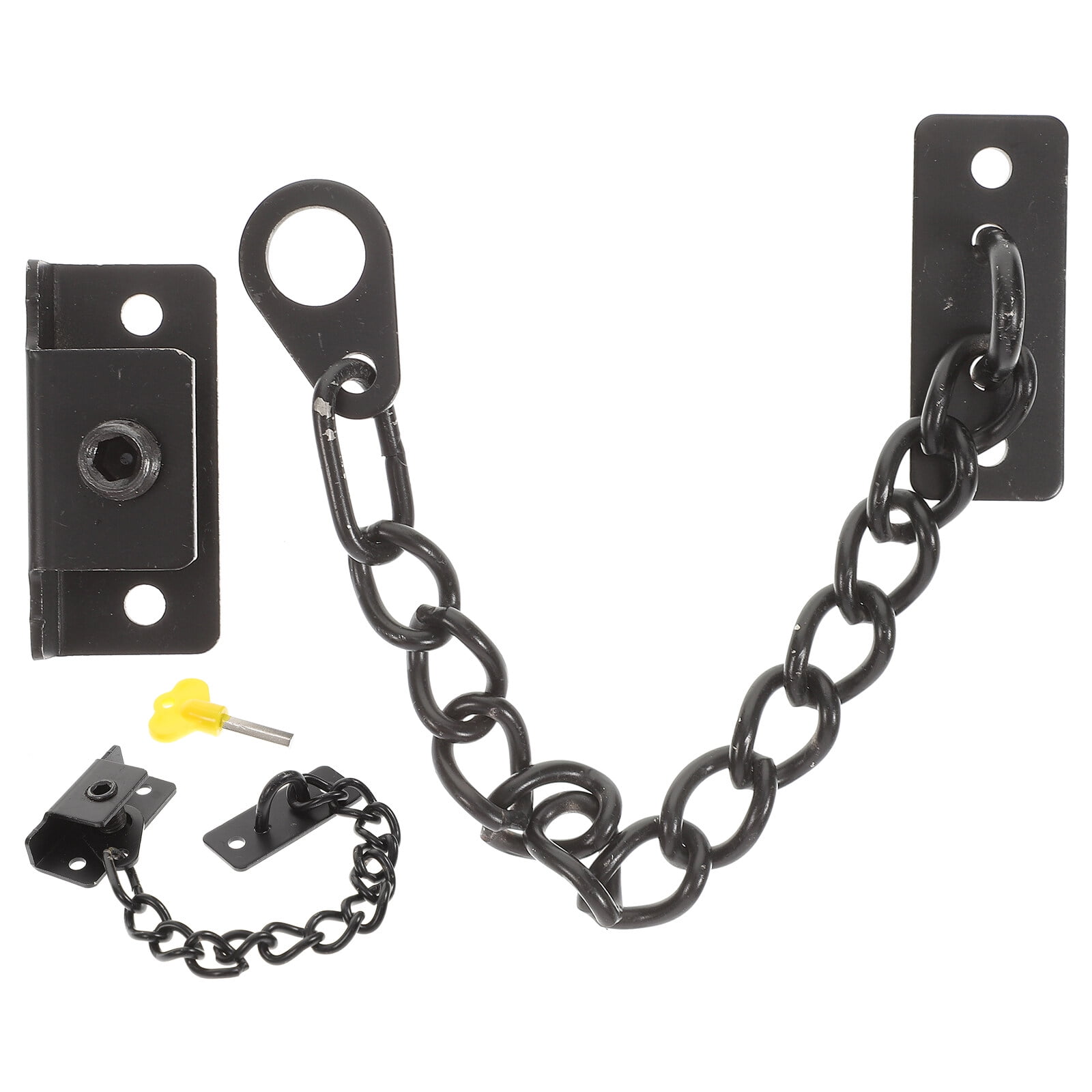 Malcolmailyne Door Chain Lock Inside Door Chain Guard Lock Stainless