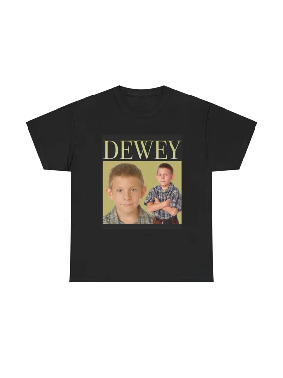 Malcom In The Middle Shirt Dewey Poster Retro Unisex Heavy Cotton Tee