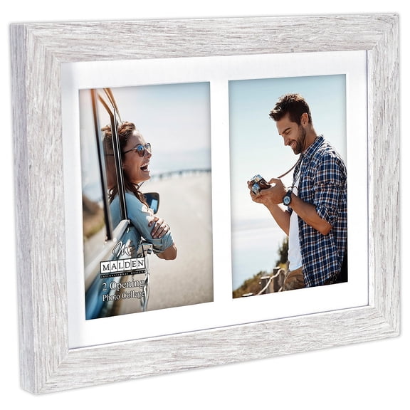 Malden 3x5 Double Linear Driftwood Frame