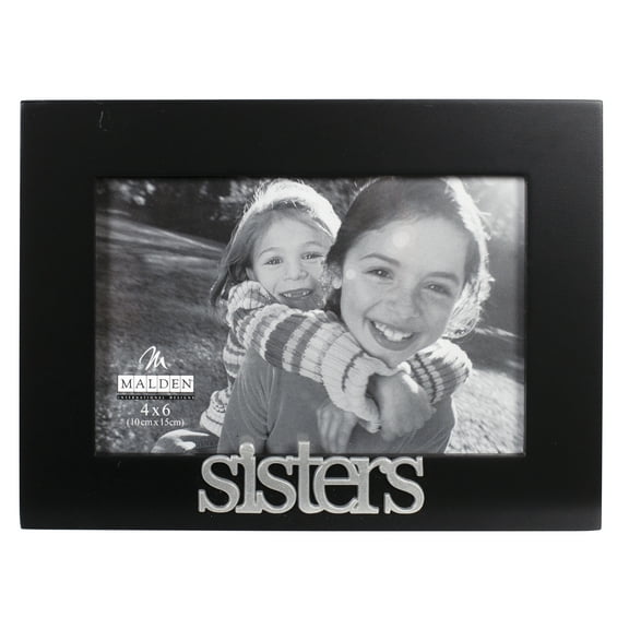 Malden 4 X 6 Sisters Black Picture Frame