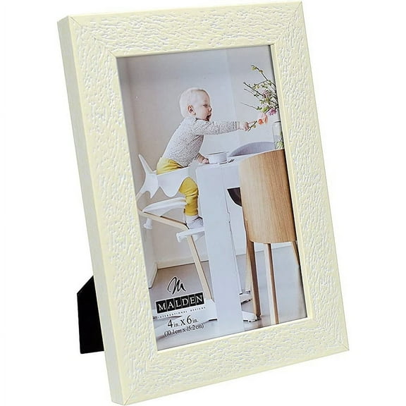 Malden 4X6 Linear-Buttercup Driftwood Frame