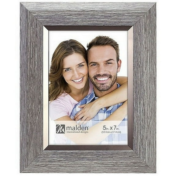 Malden 5X7 Gray w/Pewter Inner Frame