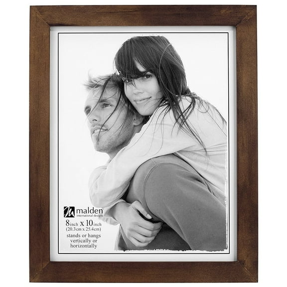 Malden 8 x 10 in. Stone Washed Picture Frame (Walnut)
