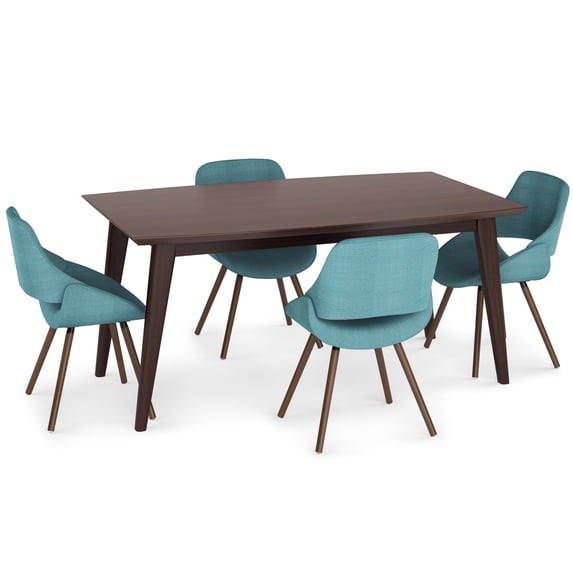 Simpli Home Malden / Draper 5-Piece Dining Set