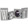 thumbnail image 1 of Malden Int Designs Woof 3.25x4.25 Love Letters Accordion Hinged Gray Decor Frame, 1 of 2